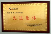 2017年評為鼎能集團(tuán)先進(jìn)集體